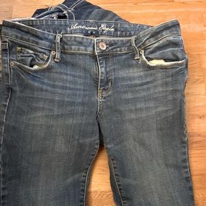 American Eagle jeans.
